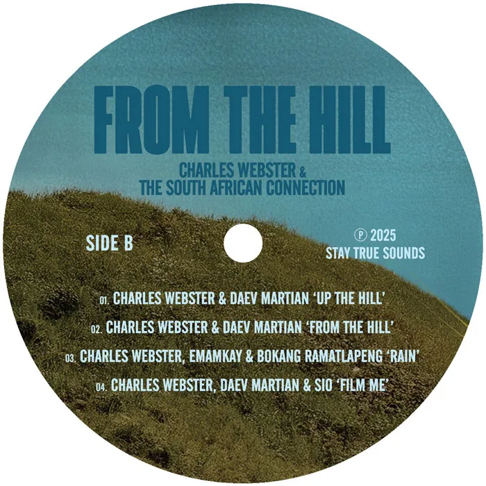 Charles Webster & The South African Connection - From The Hill 2LP Label