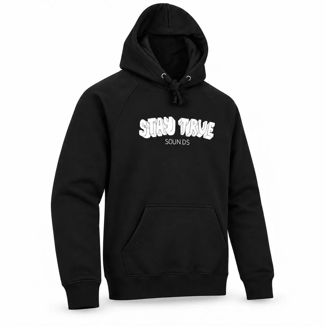 Stay True Sounds Hoodie Side Front View
